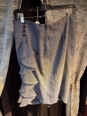 Eva Franco Wool Blend Skirt, Full Liner Size 12